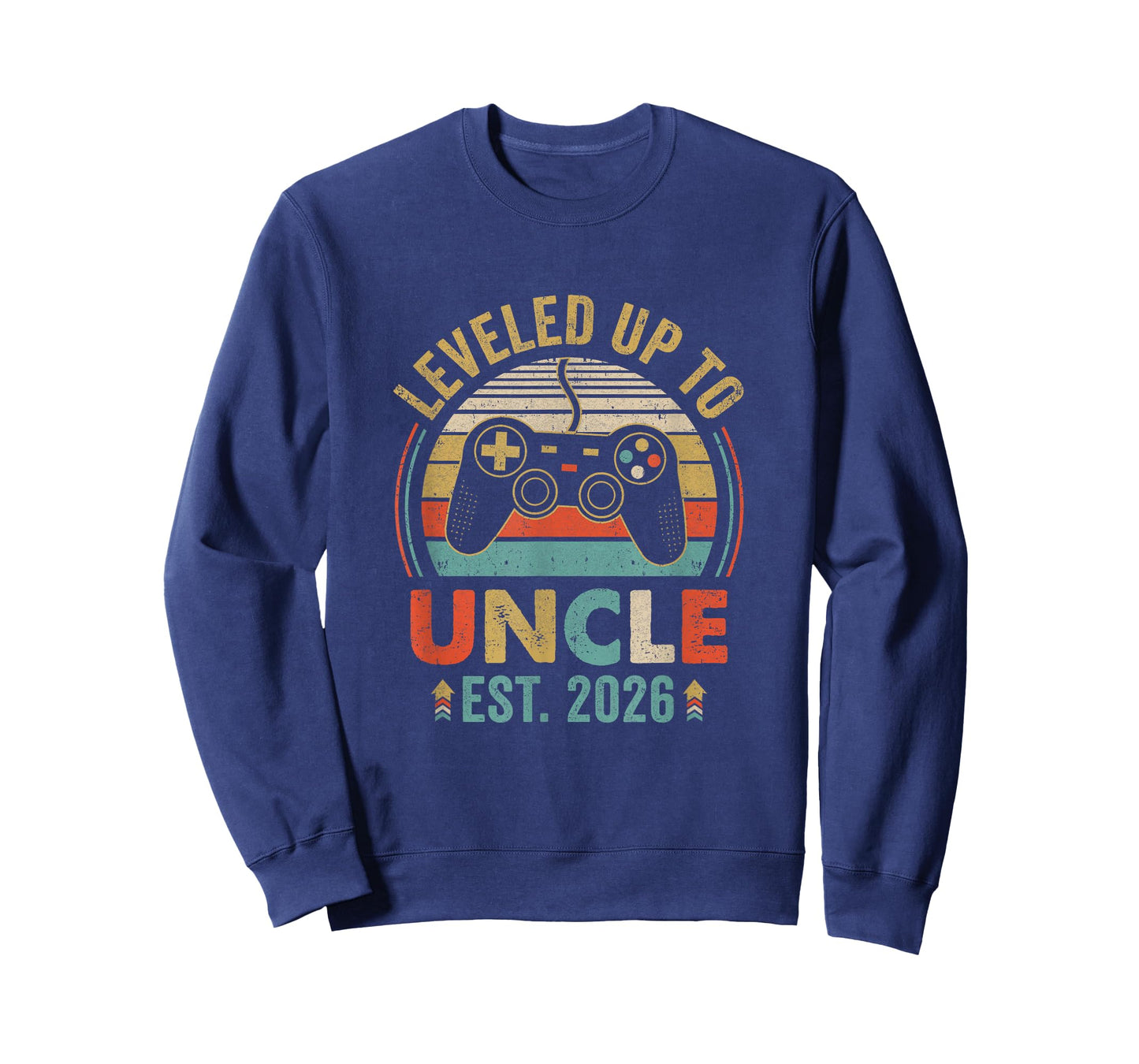 Leveled Up To Uncle 2026 Video Game Promoted To Uncle T-Shirt