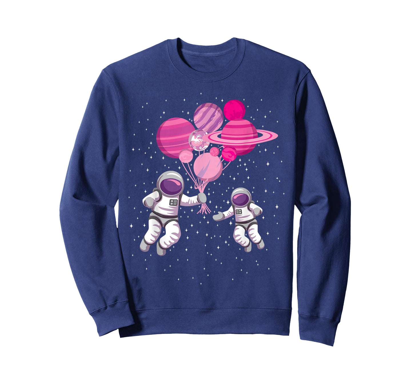 Space Exploration Cosmonaut Space-Man Alien Spaceship T-Shirt