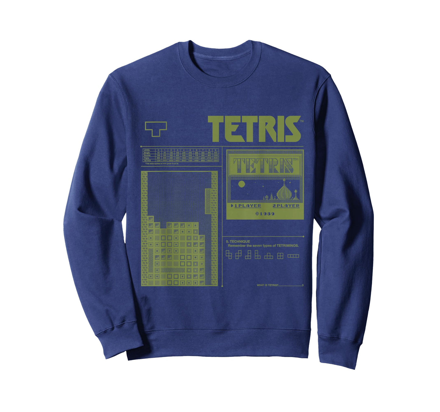 Tetris 8-Bit Modern T-Shirt