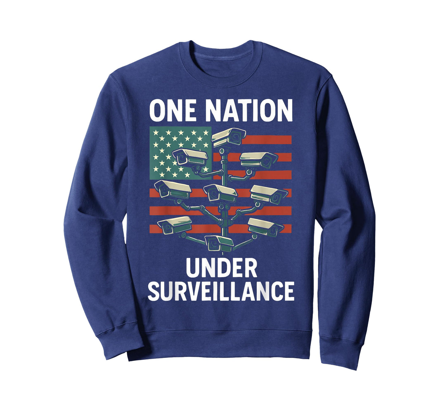 One Nation Under Surveillance 1984 Police State NSA Privacy T-Shirt