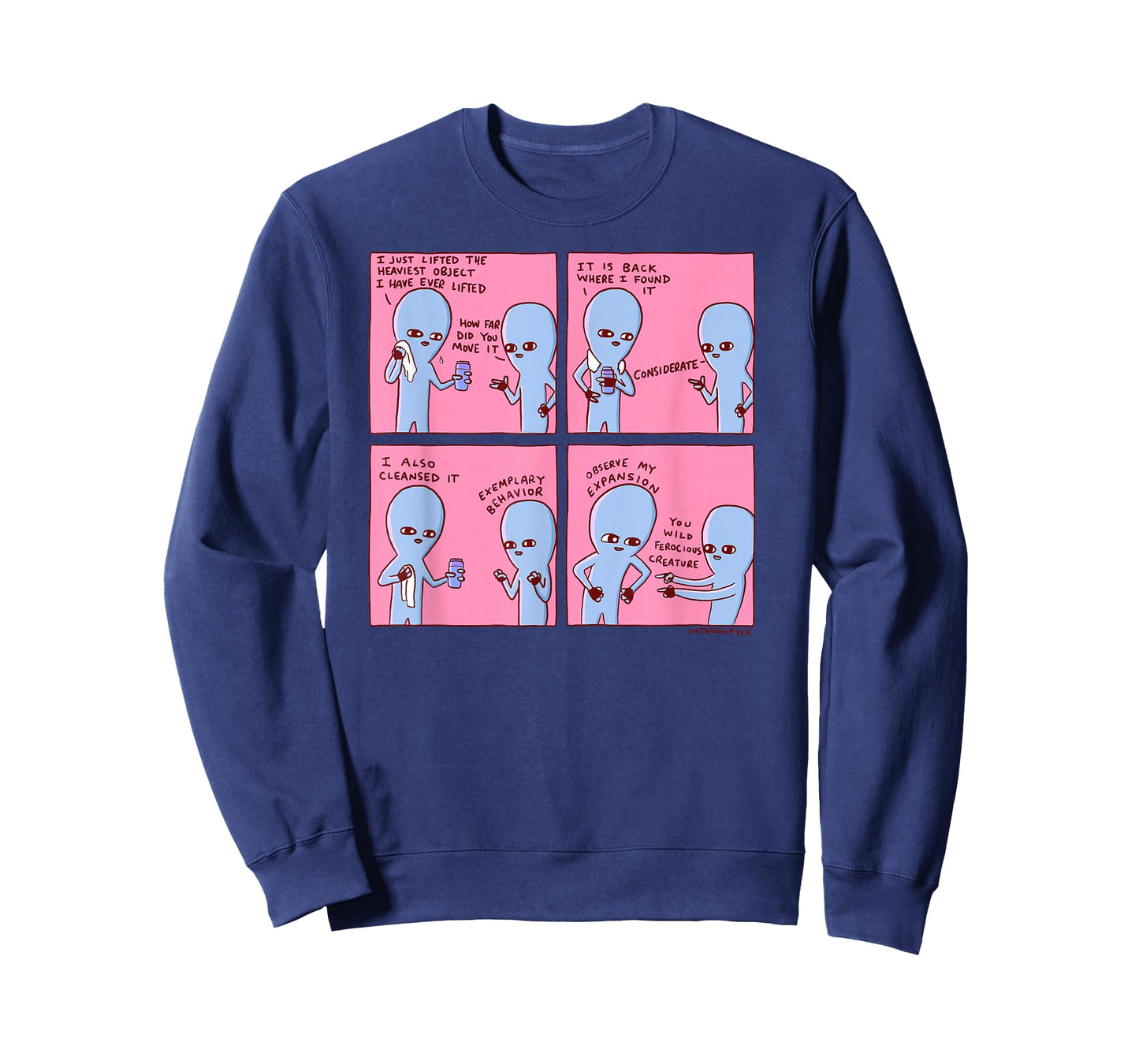 Threadless Nathan W. Pyle Strange Planet Expansion Graphic T-Shirt