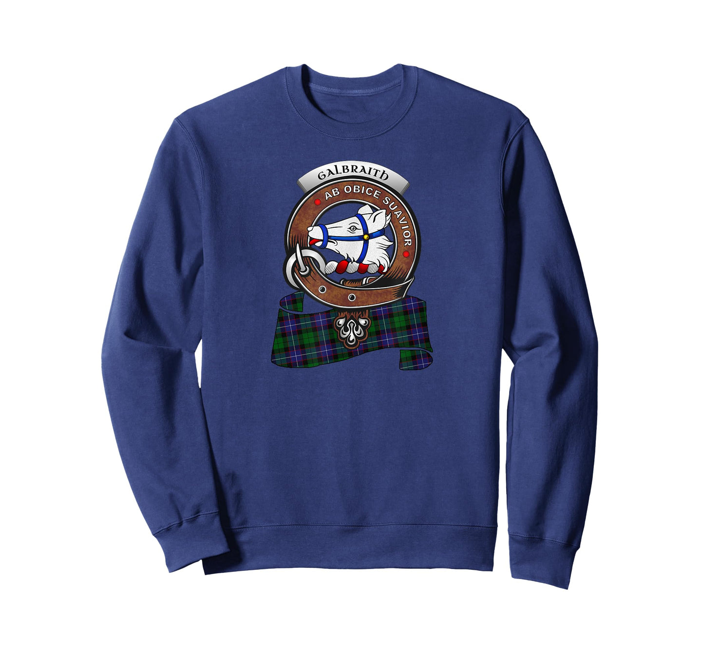 Galbraith Clan Badge &Tartan T-Shirt