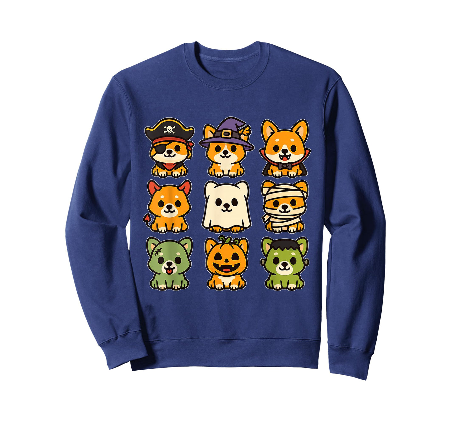 Halloween Corgi Costumes Trick Or Treat Outfit Welsh Corgi T-Shirt