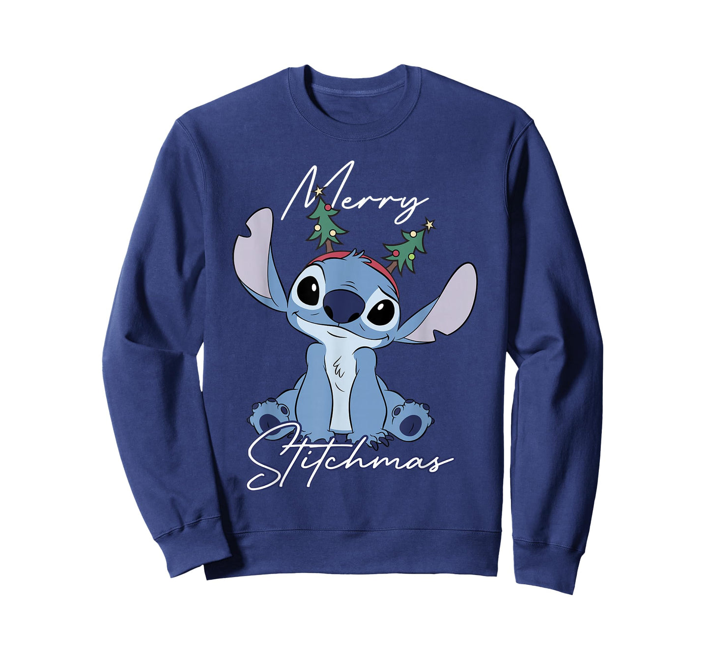 Disney Lilo & Stitch Christmas Cute Pose Merry Stitchmas T-Shirt