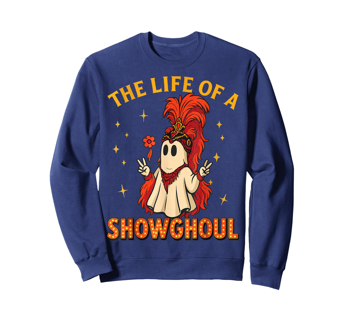 Halloween The Life of a Showghoul Funny Ghost Girl T-Shirt