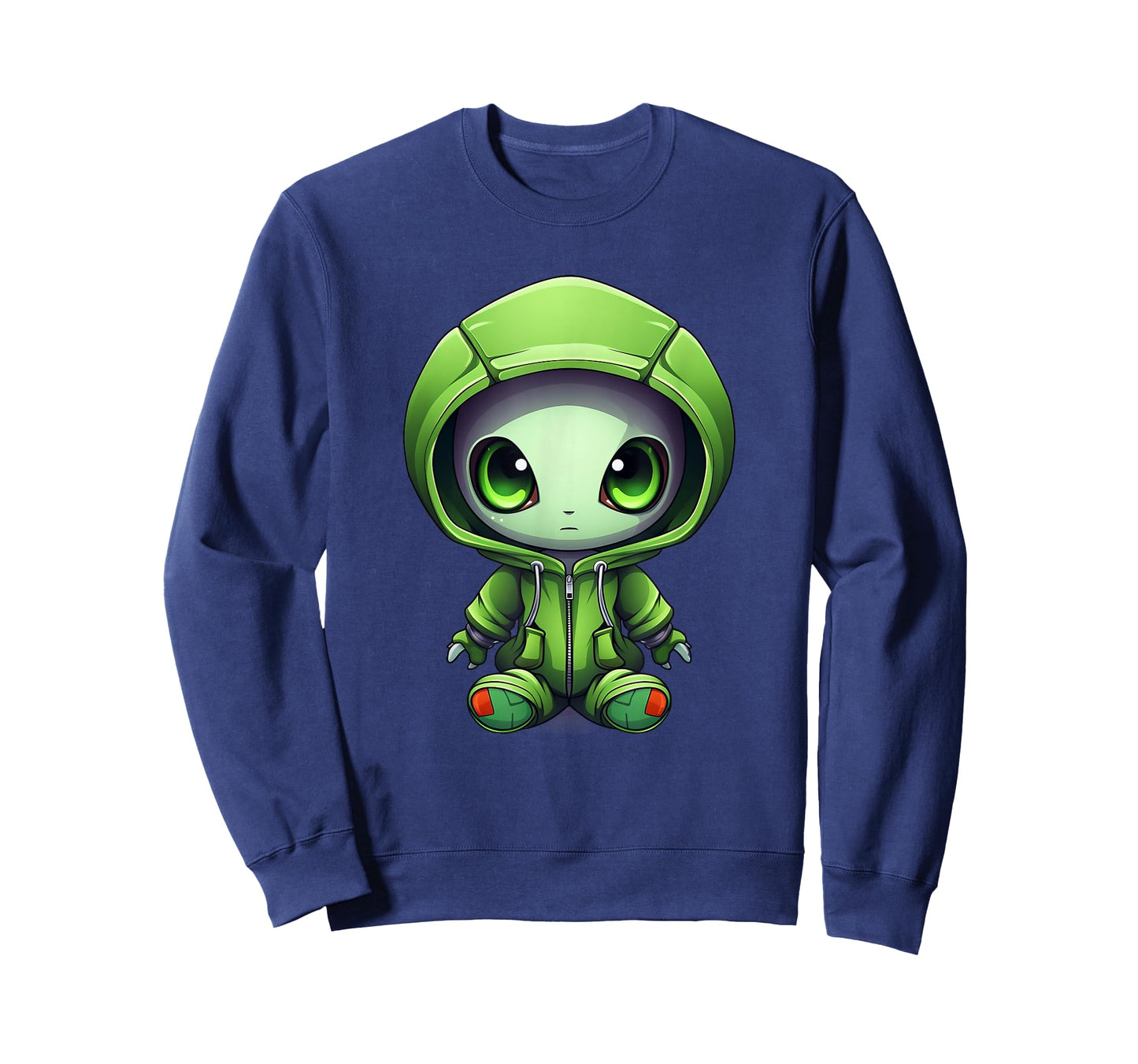 Green Alien I Kids Alien T-Shirt