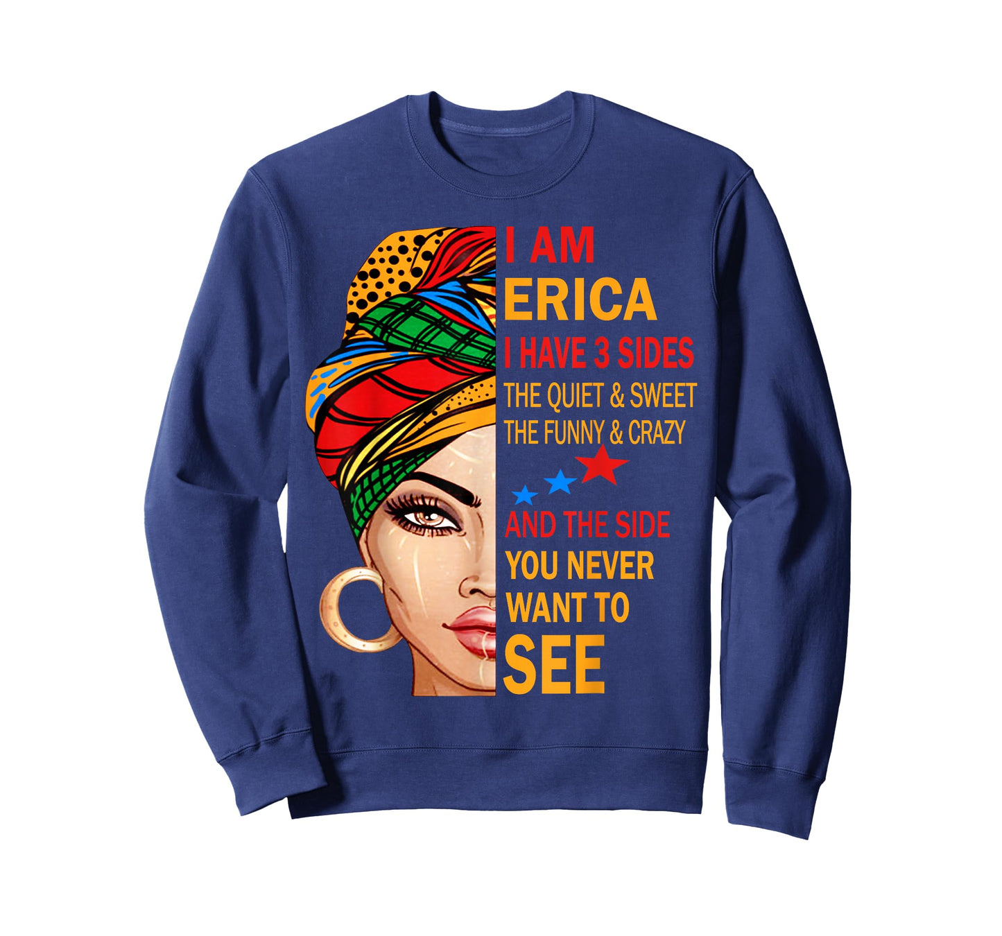 ERICA Name Surname Family Last First Name ERICA T-Shirt