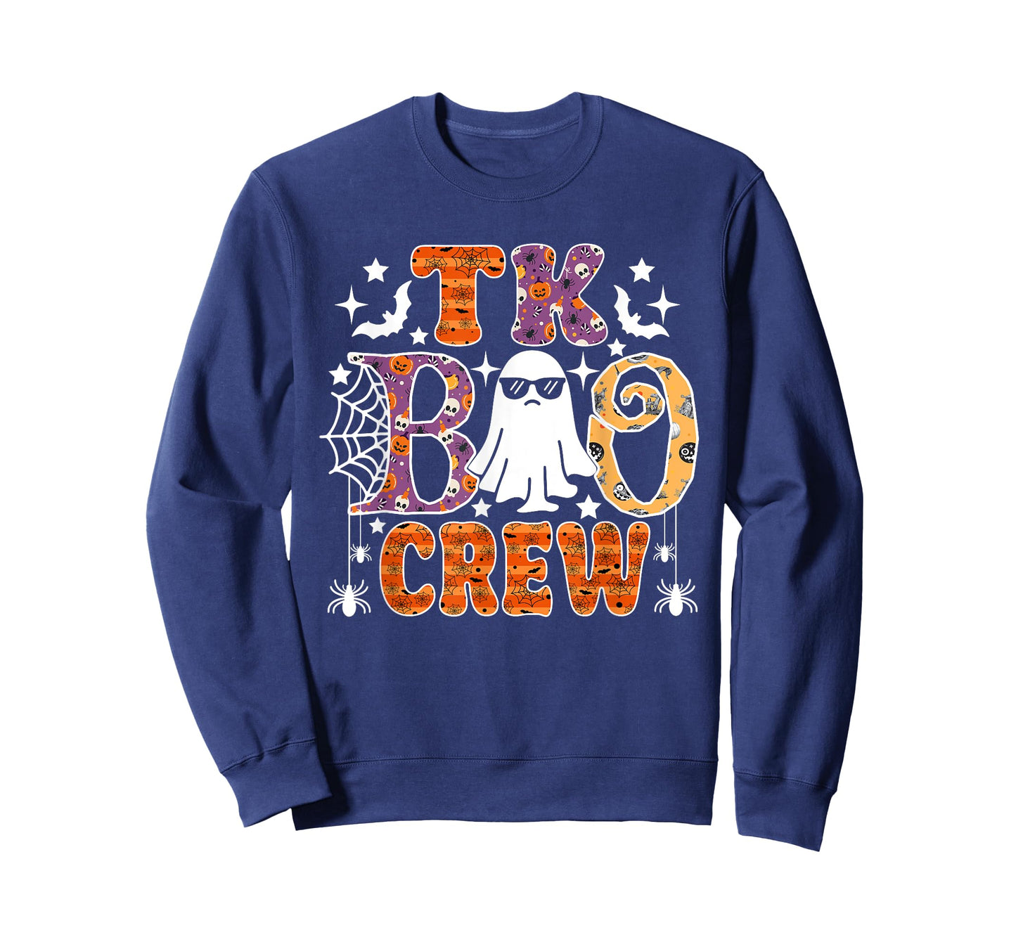 TK Boo Crew Funny Ghost Halloween Teachers Students T-Shirt