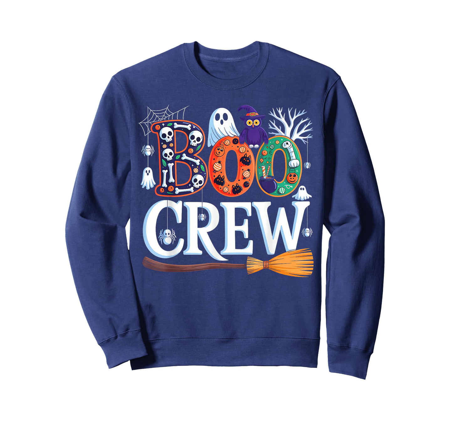 Halloween Boo Crew Funny Halloween Costume for Men Women Kid T-Shirt