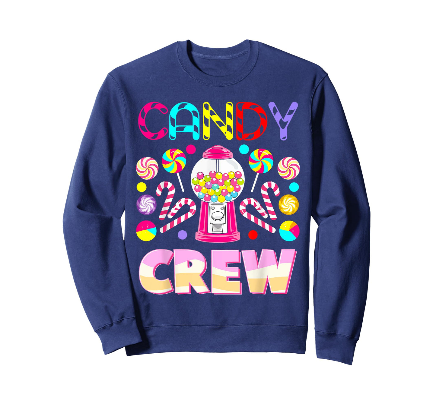 Funny Cute Candy Land Candy Crew Party Halloween Costumes T-Shirt