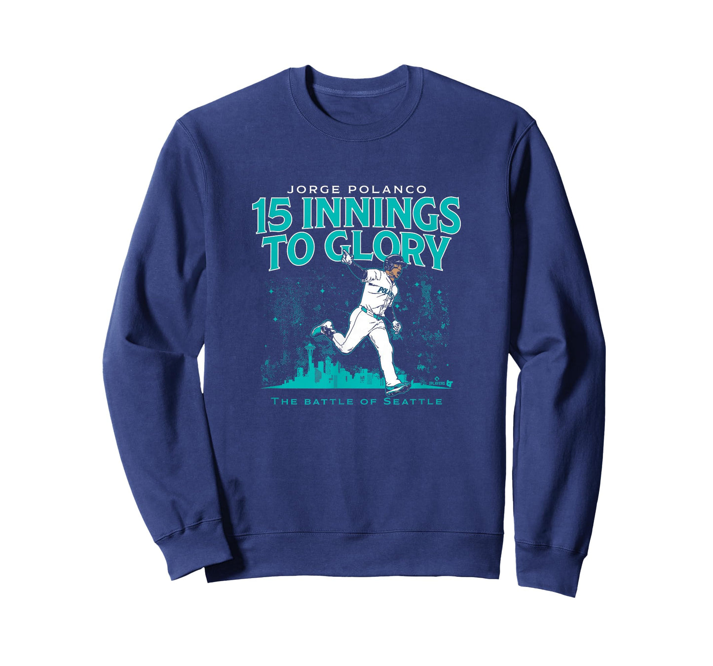 Jorge Polanco - 15 Innings to Glory - Seattle Baseball T-Shirt