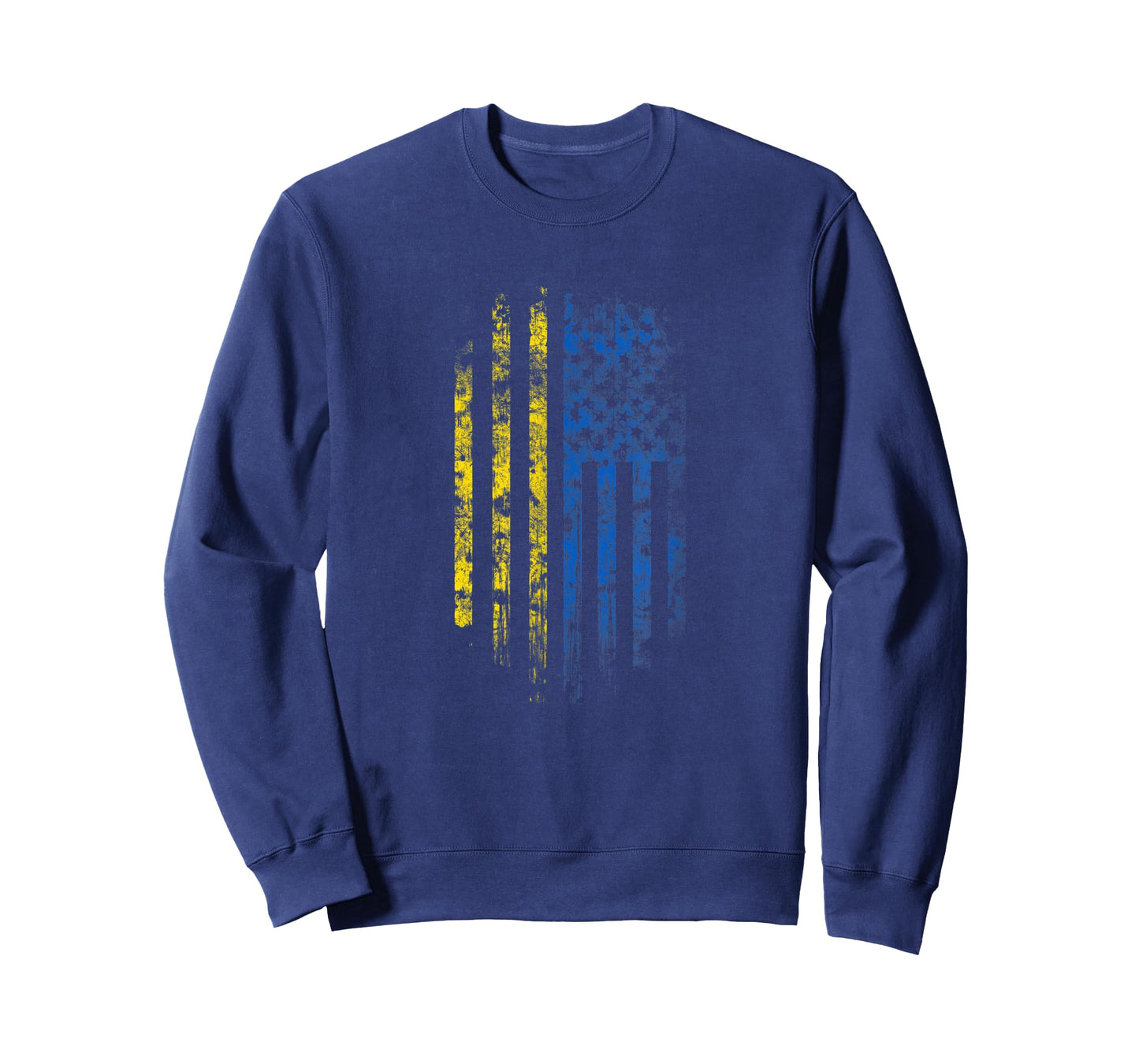 Ukrainian American Flag - Ukraine and USA Pride T-Shirt for Women Kids Men