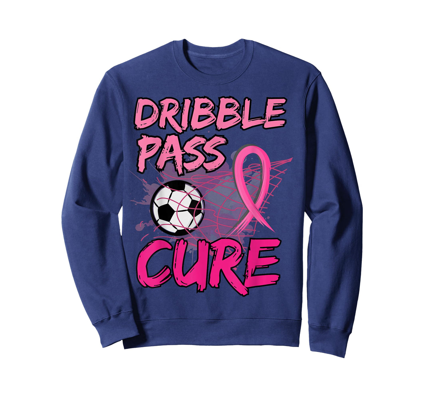 Breast Cancer Awareness Soccer Pink for Boys Kids Toddler T-Shirt