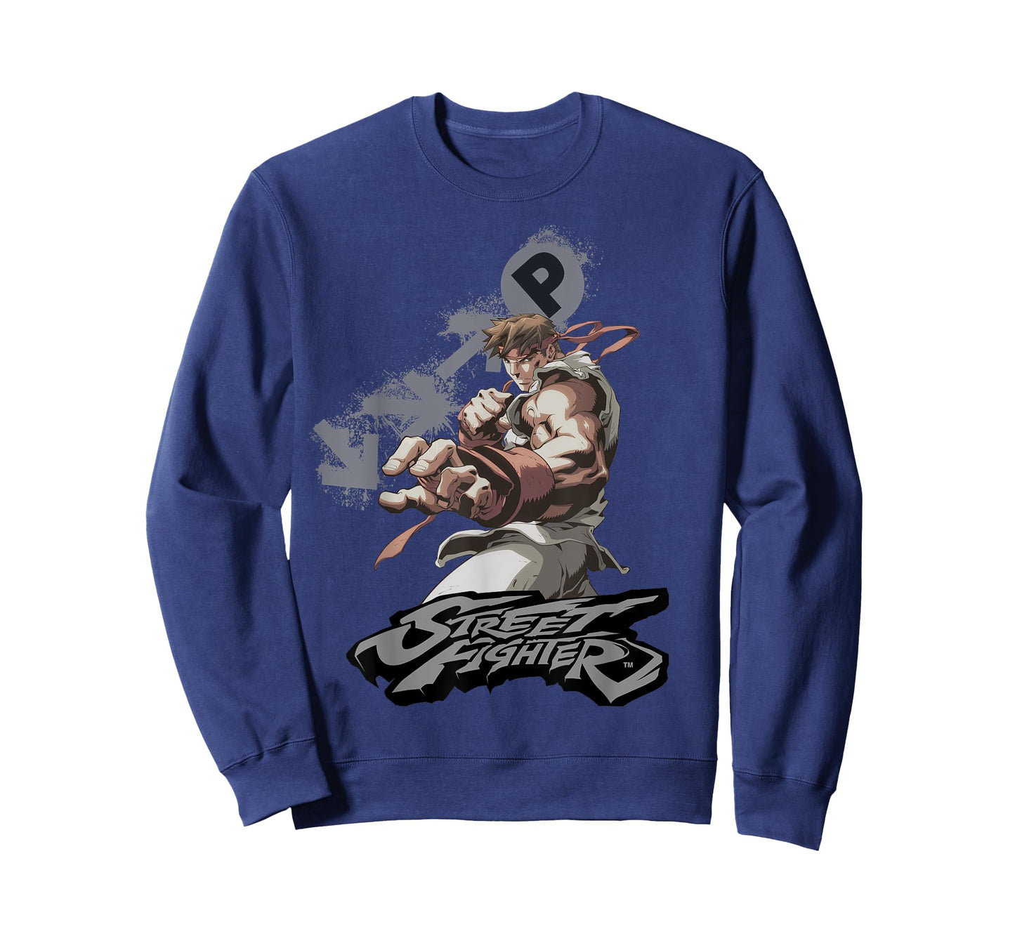 Street Fighter Ryu Portrait Fireball Epic Showdown Gamer T-Shirt