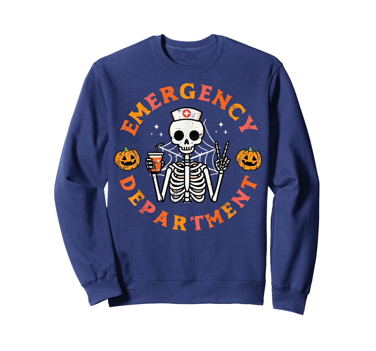 Emergency Department Funny Halloween ER Nurse Women Men T-Shirt