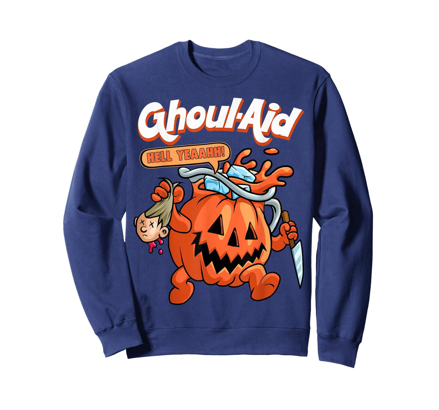 Cool Ghoul Aid Funny Ghoul Pumpkin Cute Meme Halloween T-Shirt