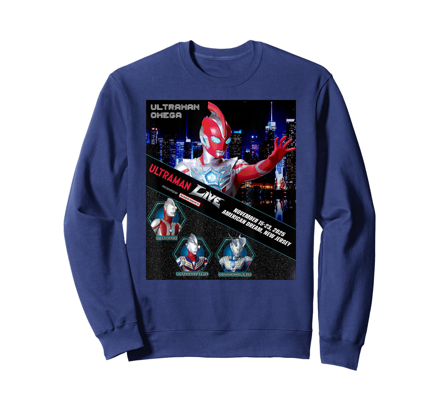 Ultraman Live 2025 T-Shirt - Ultra Heroes T-Shirt