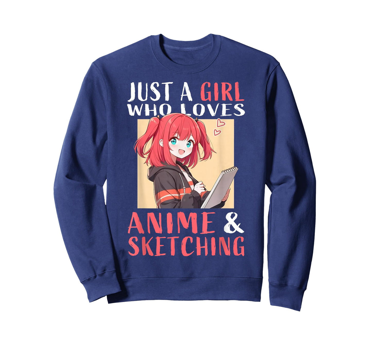 Anime and Sketching for Girls Teens Manga Kawaii Japan T-Shirt