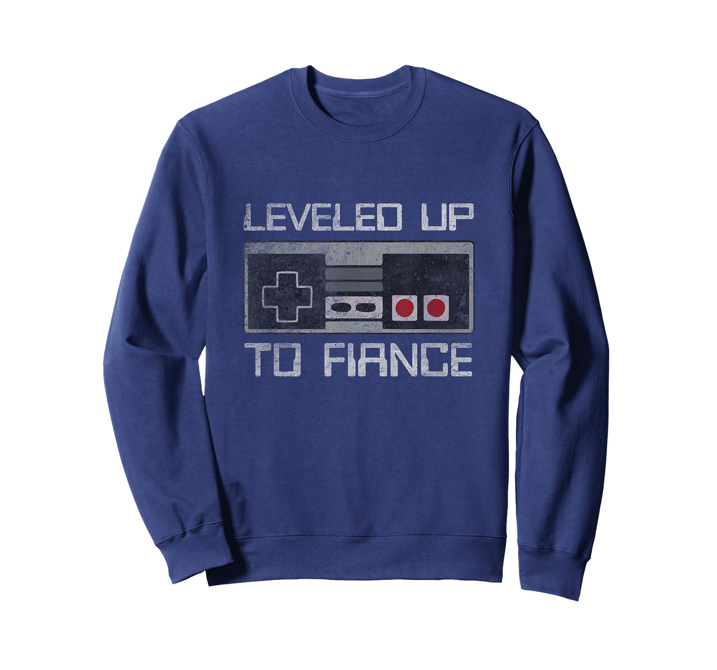 Mens Leveled up to Fiance Newly Engaged Just Engaged Couple T-Shirt