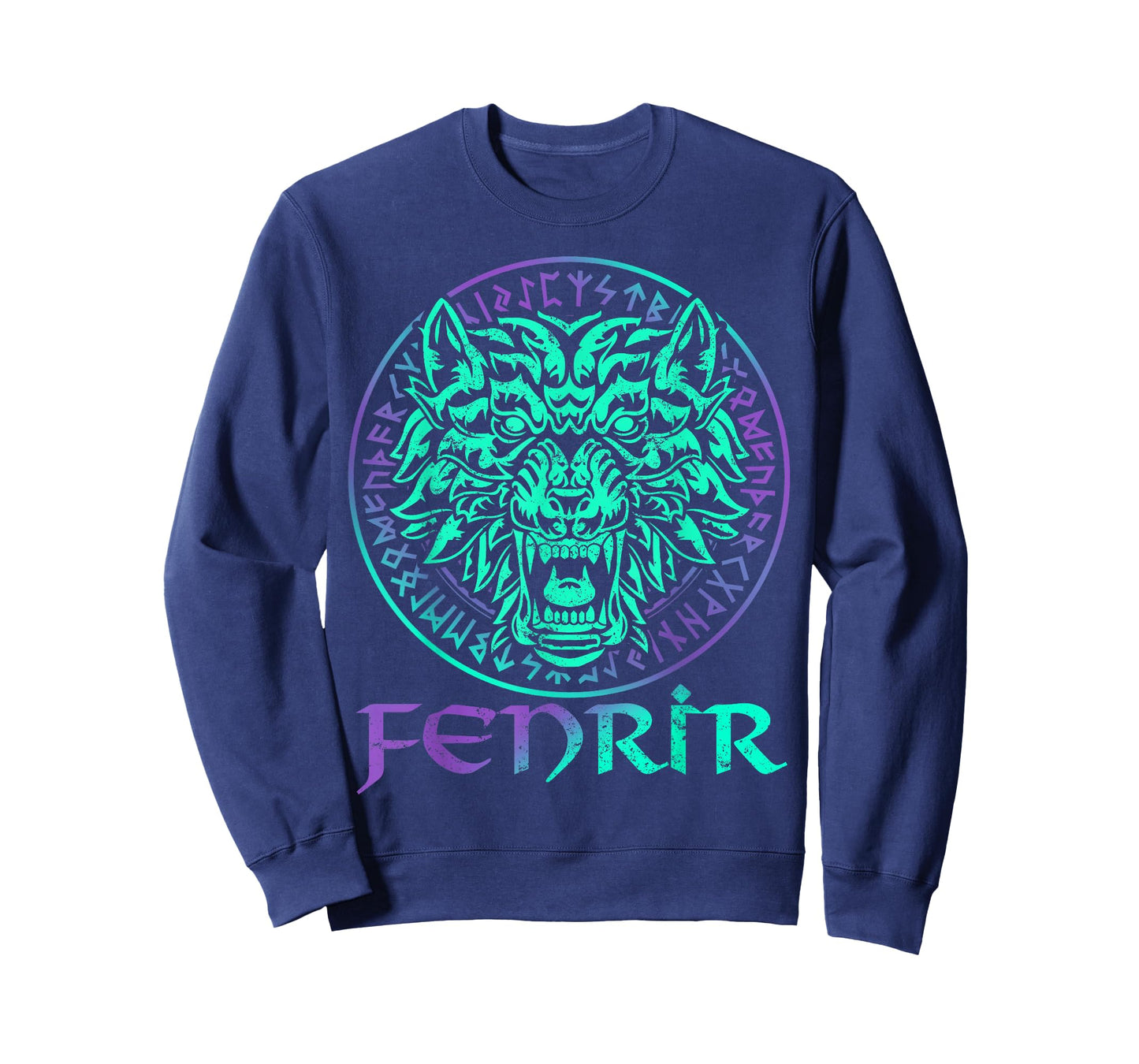 Fenrir Wolf Vargr Viking Norse Mythology Warg Myth Animal T-Shirt