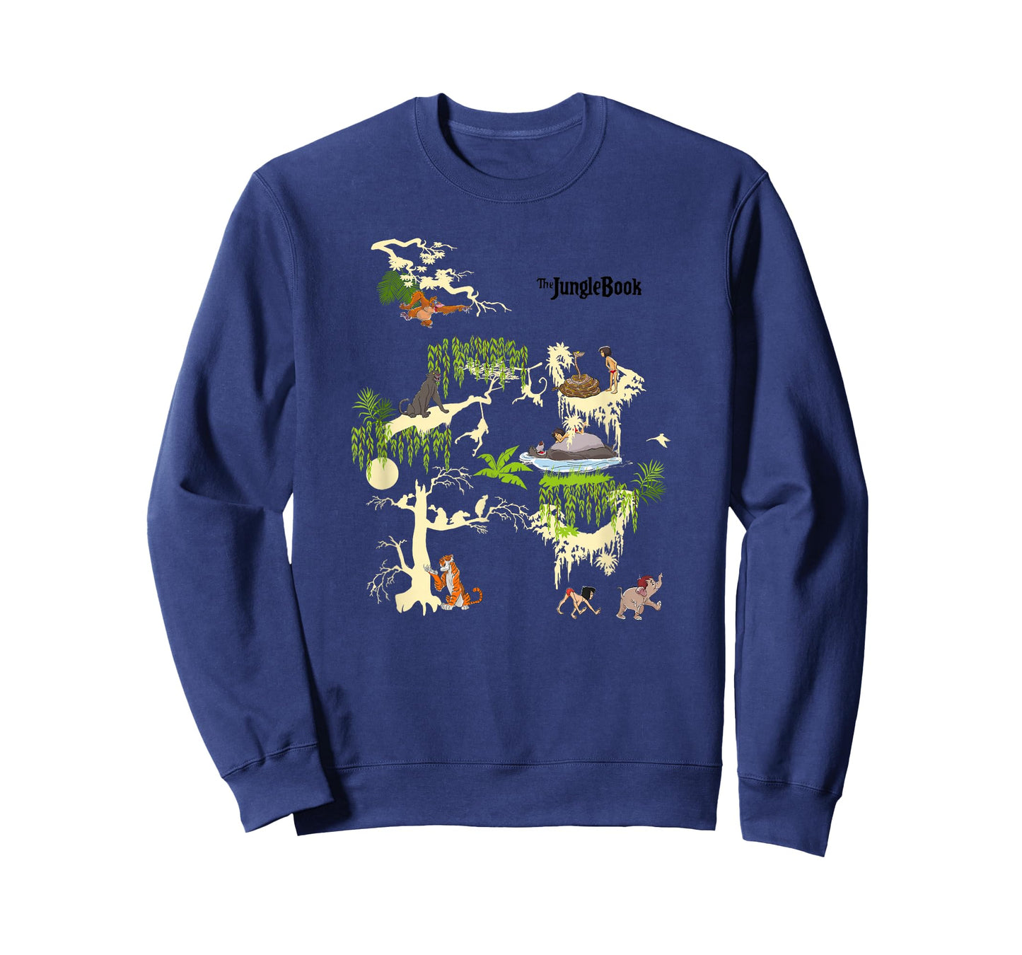 Disney The Jungle Book Scenes Group Poster T-Shirt