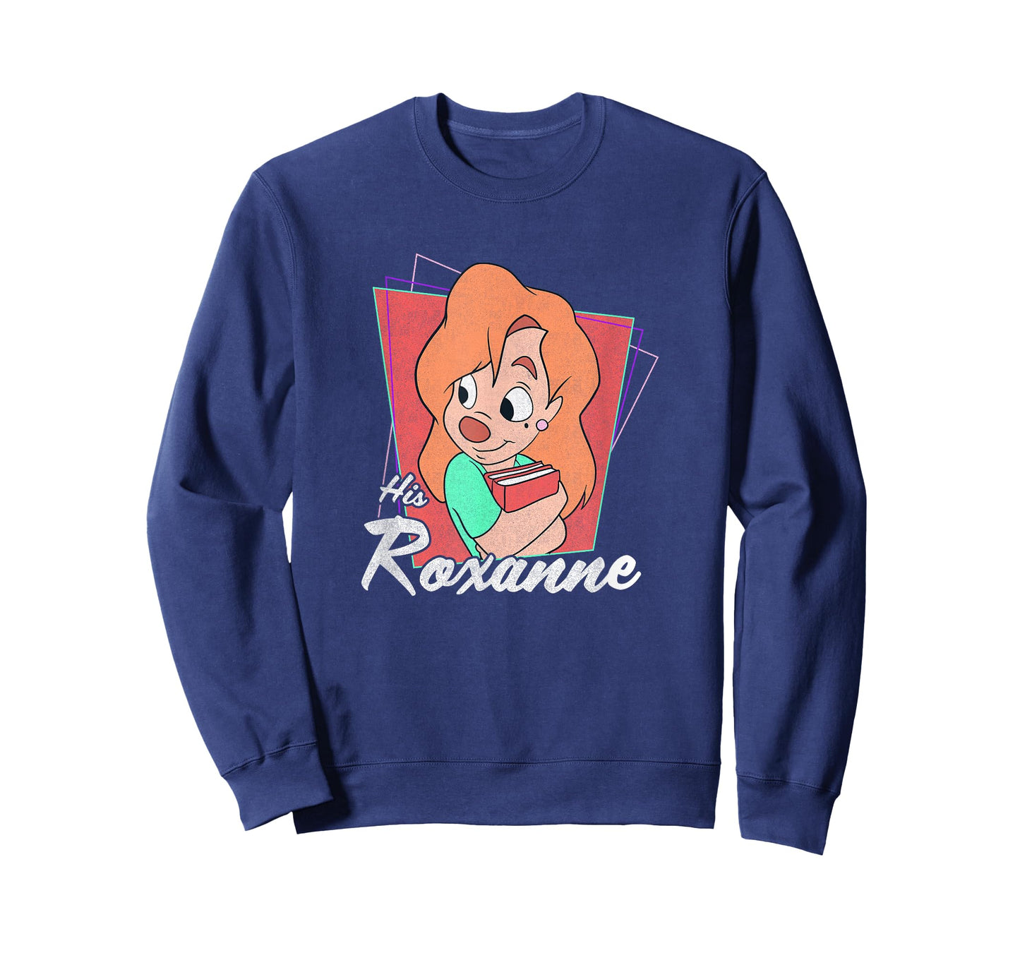 Disney A Goofy Movie Vintage Valentine His Roxanne Poster T-Shirt