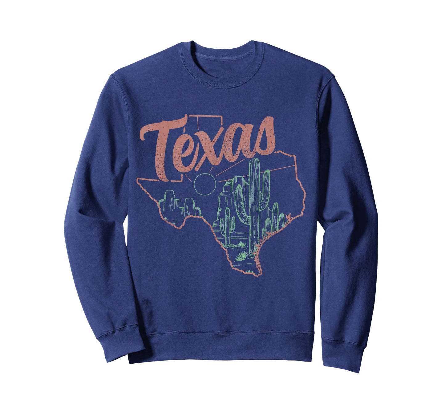 Souvenir Vintage State of Texas Cacti T-Shirt