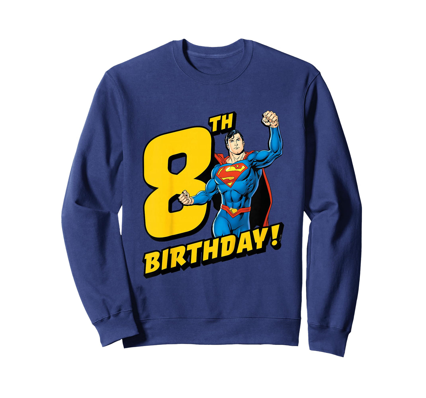 Kids Superman 8th Birthday T-Shirt