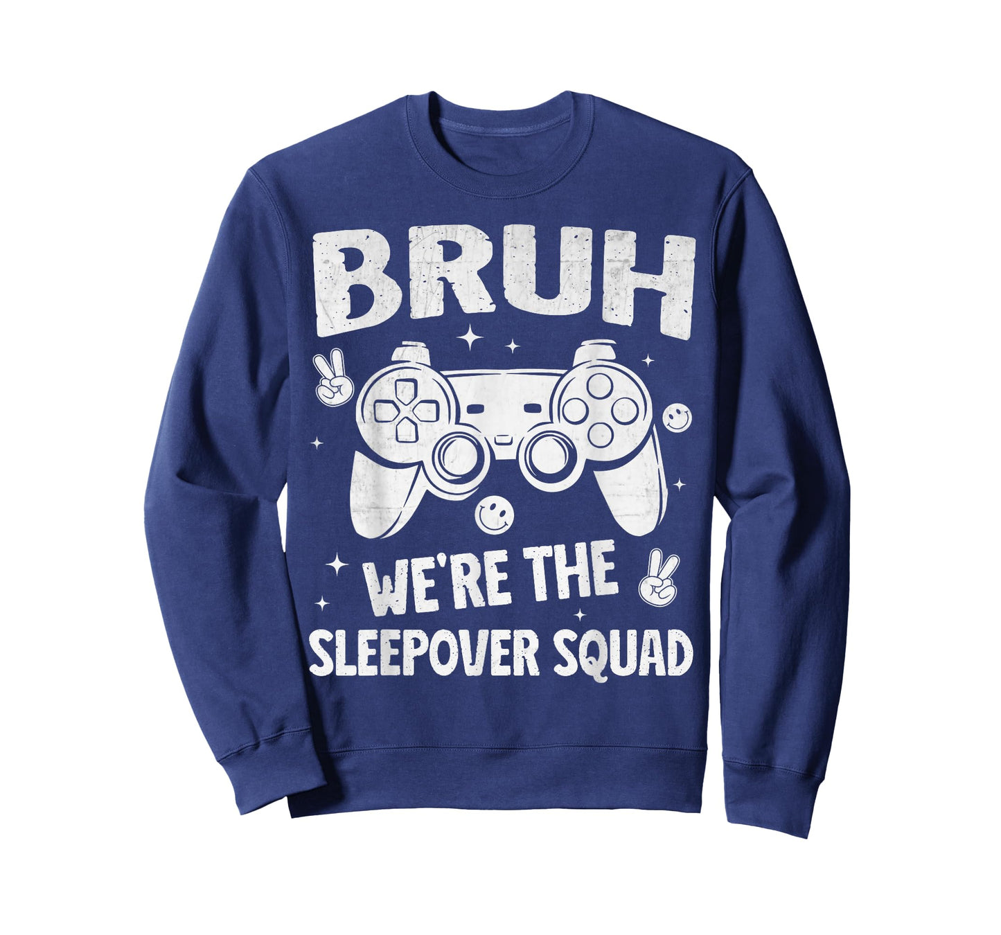Gamer Sleepover Party For Boys Funny Bruh Slumber Party Game T-Shirt