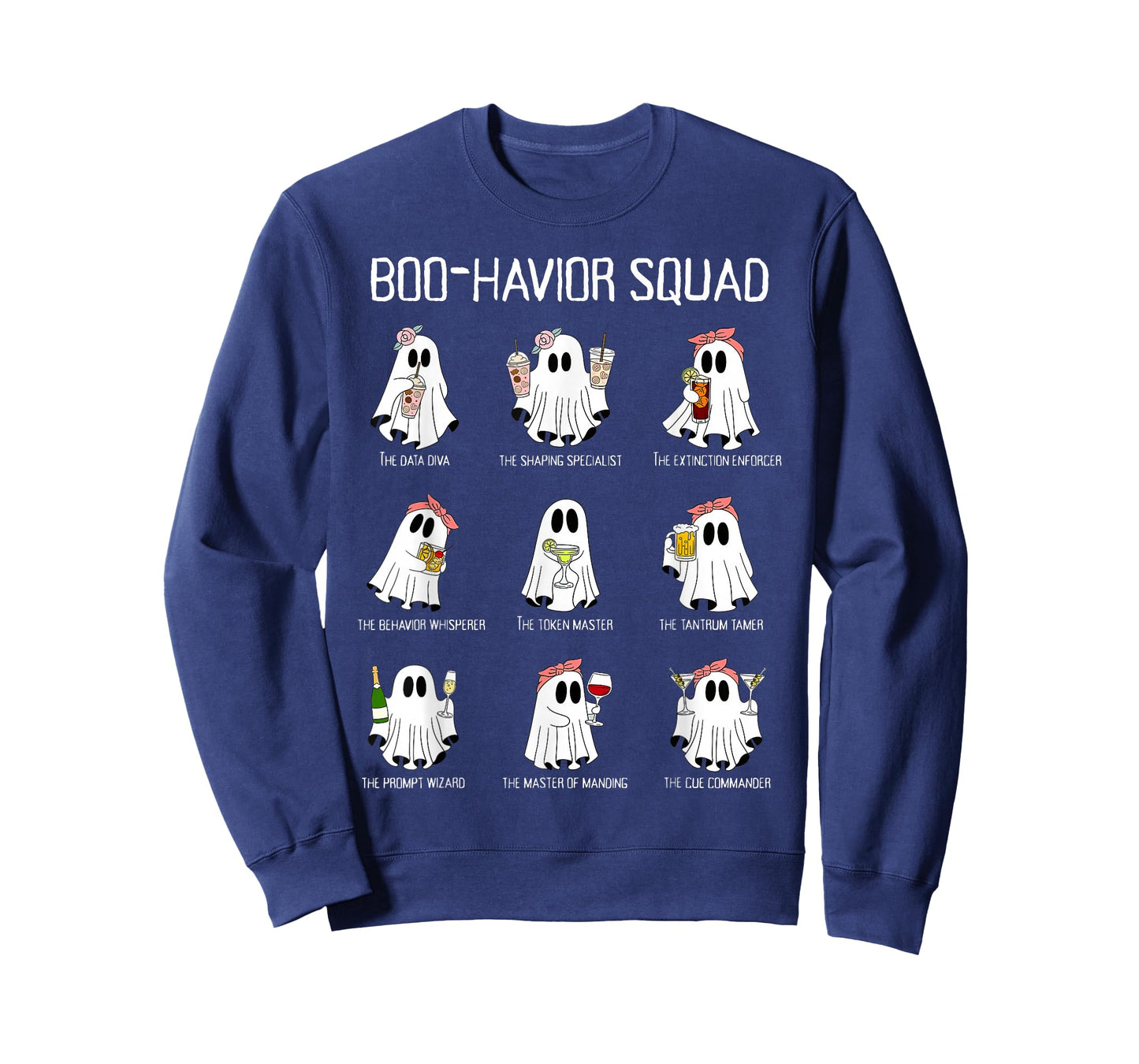 Boo-Havior Squad Behavior Analysis Ghost RBT ABA Halloween T-Shirt