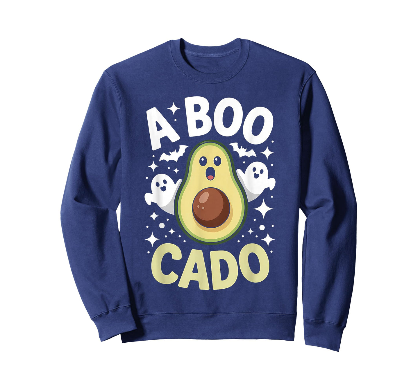 Avocado Ghost Halloween Funny A Boo Cado Costume T-Shirt