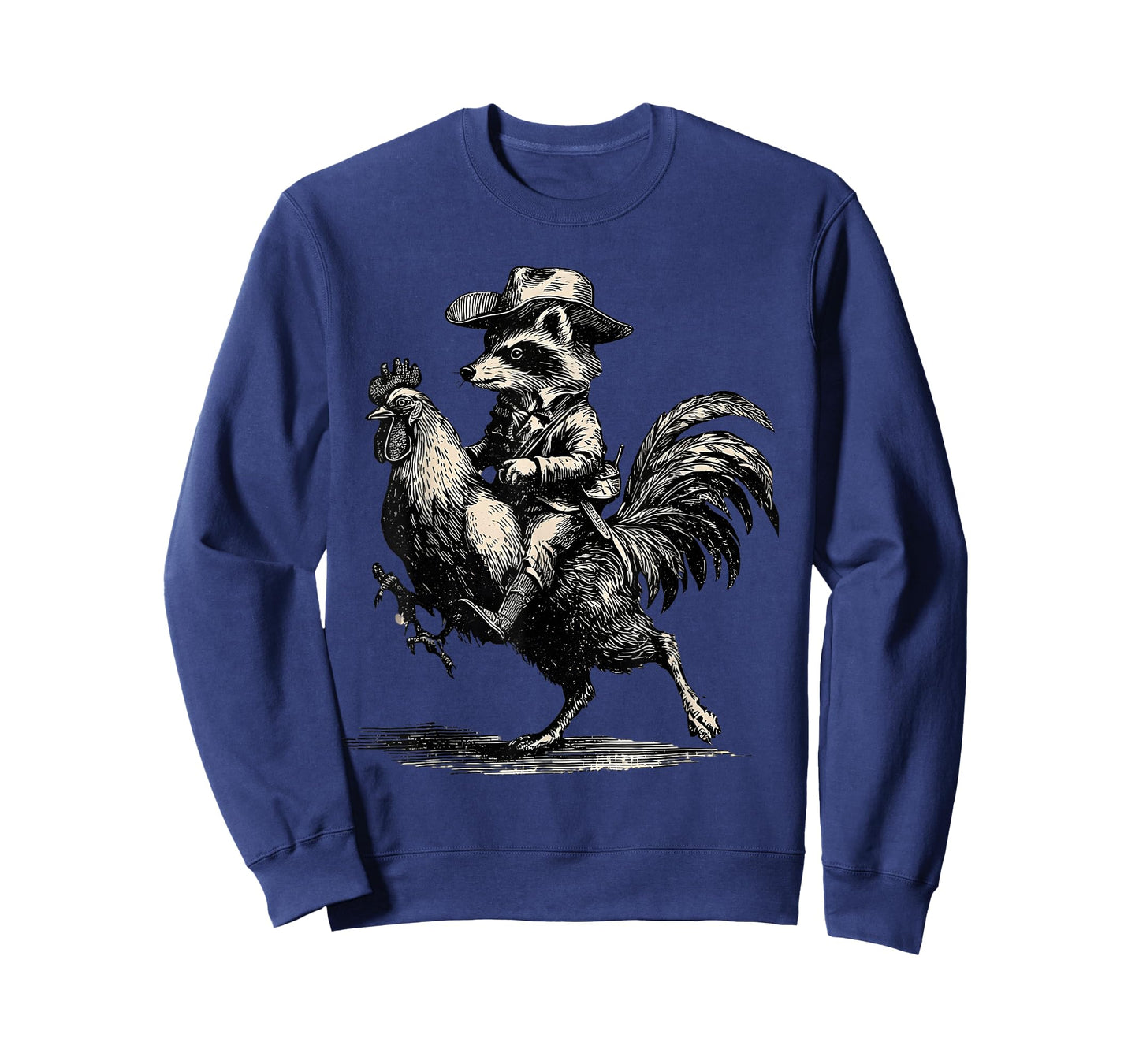 Country Cowboy Raccoon Trash Panda Cowgirl Western Texax T-Shirt