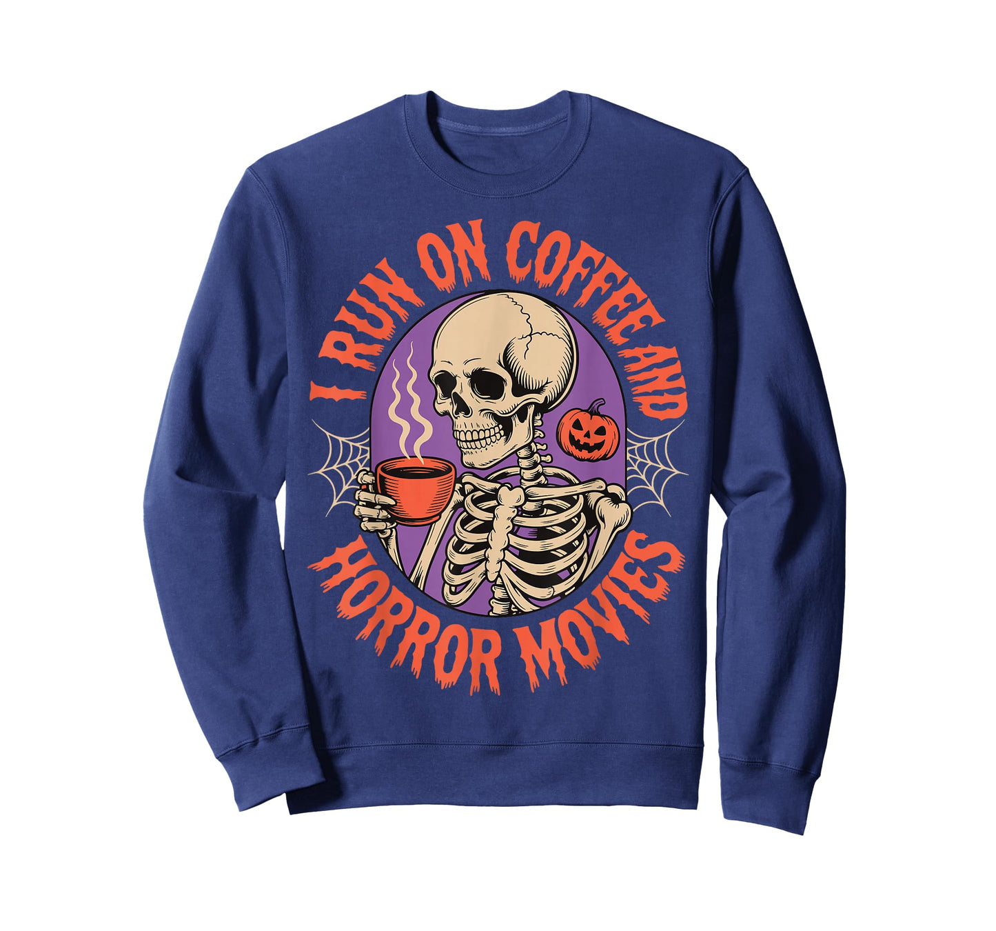 I Run On Coffee and Horror Movies T-Shirt