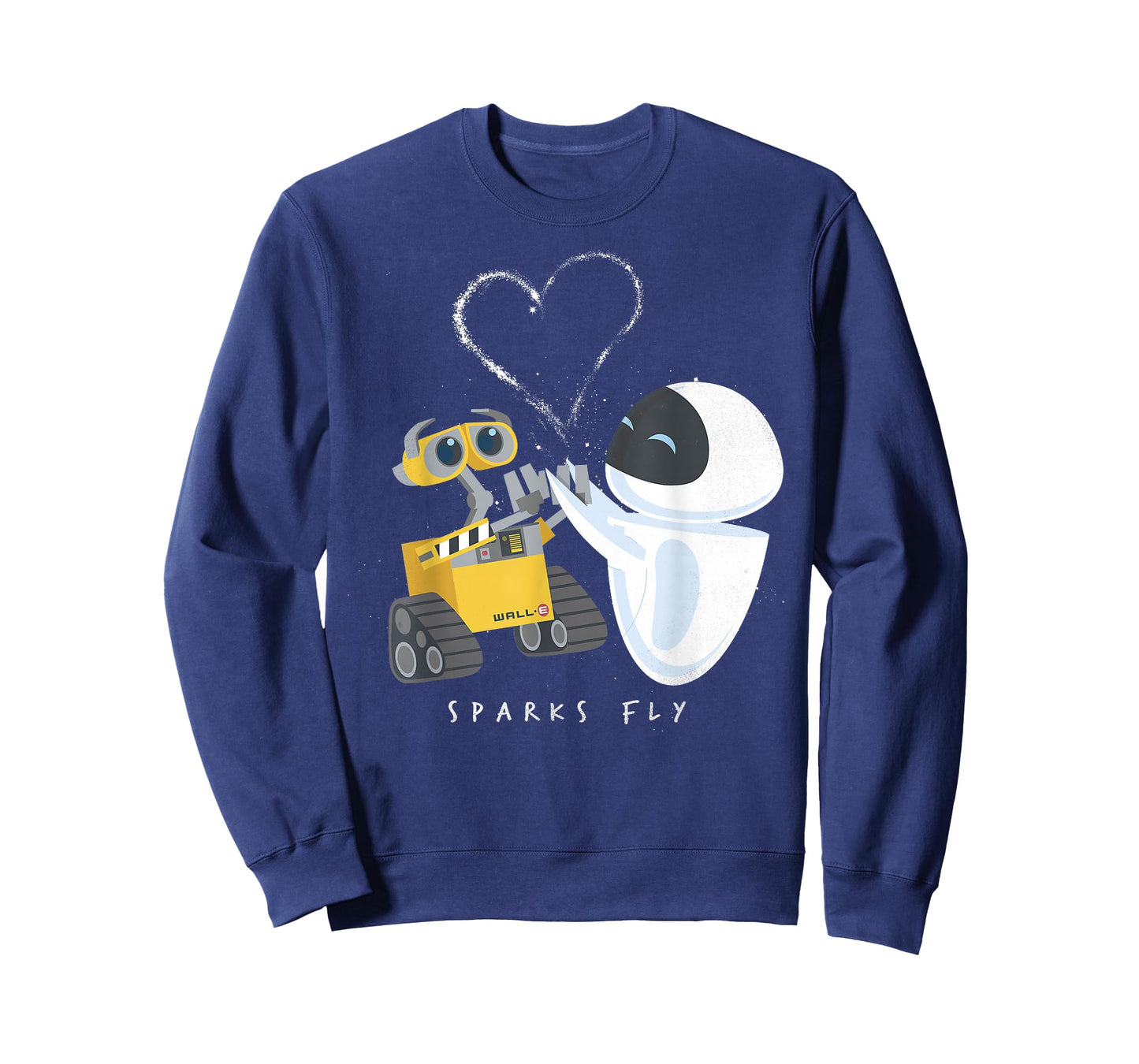 Disney Pixar Wall-E Eve Heart Sparks Fly T-Shirt T-Shirt