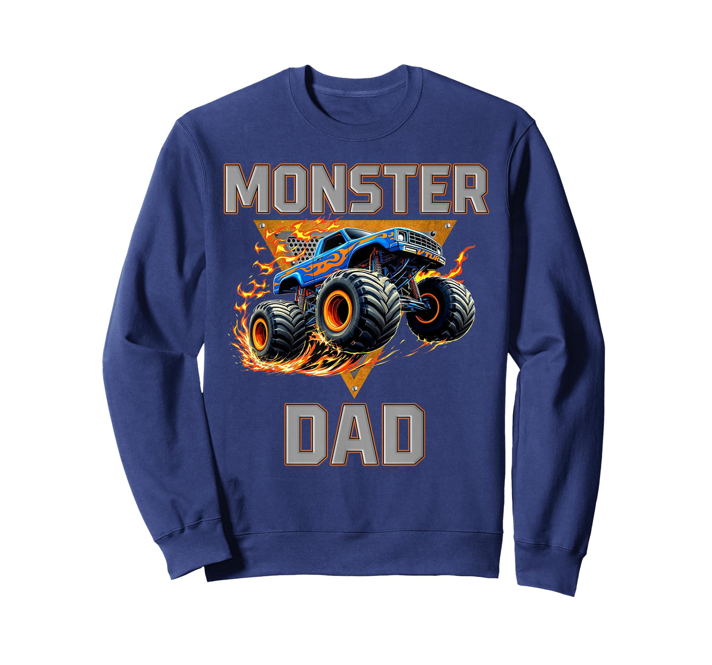 Monster Truck Dad Fathers Day Monster Truck T-Shirt