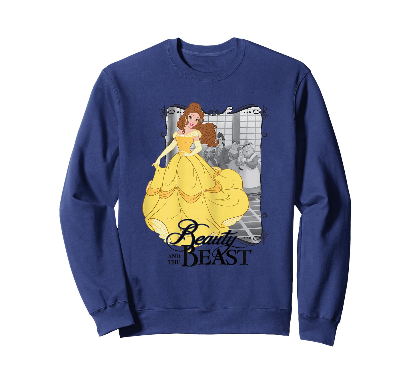 Disney Beauty and The Beast Belle Dress Graphic T-Shirt T-Shirt