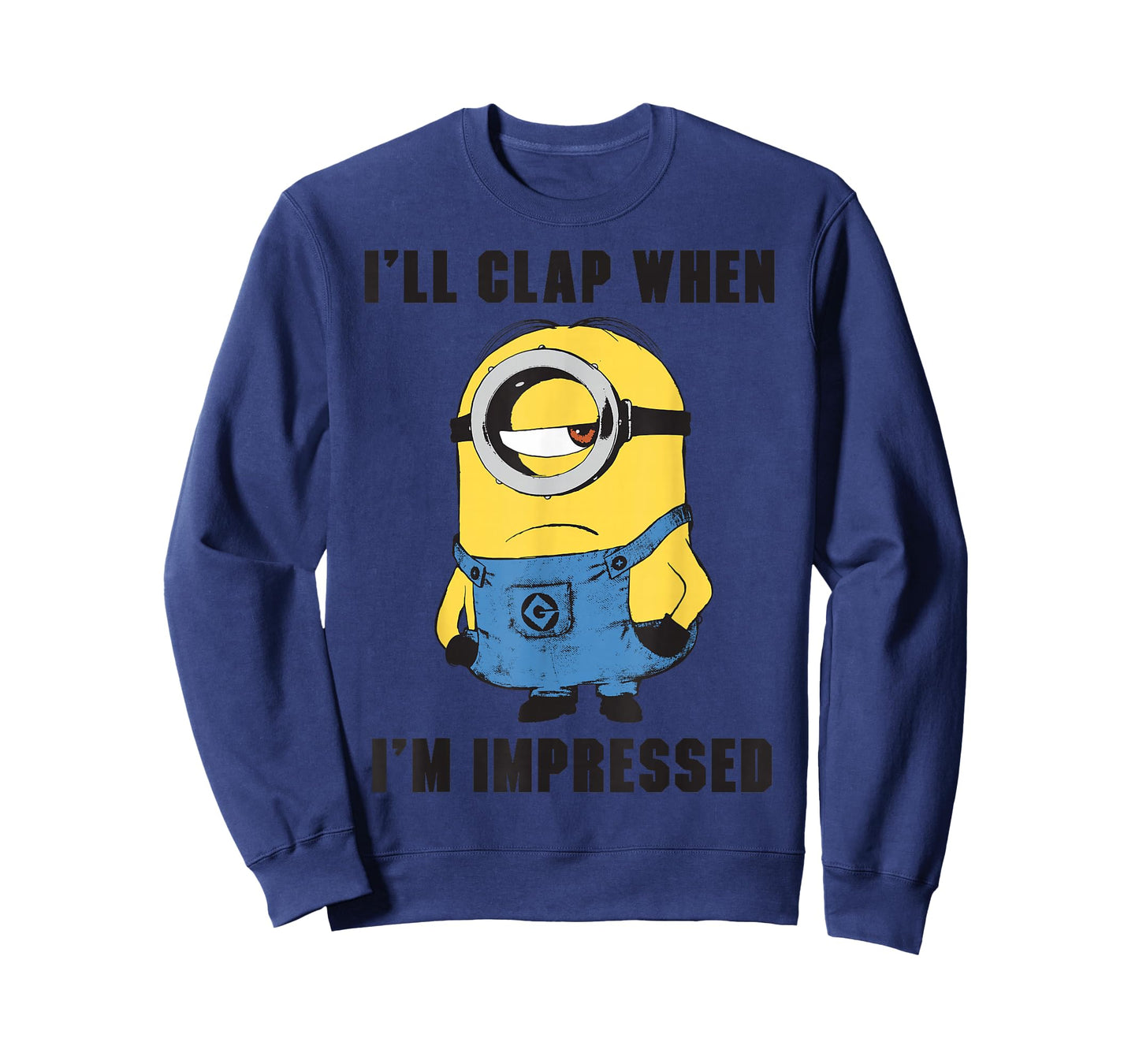 Despicable Me Minions I'll Clap When I'm Impressed Portrait T-Shirt