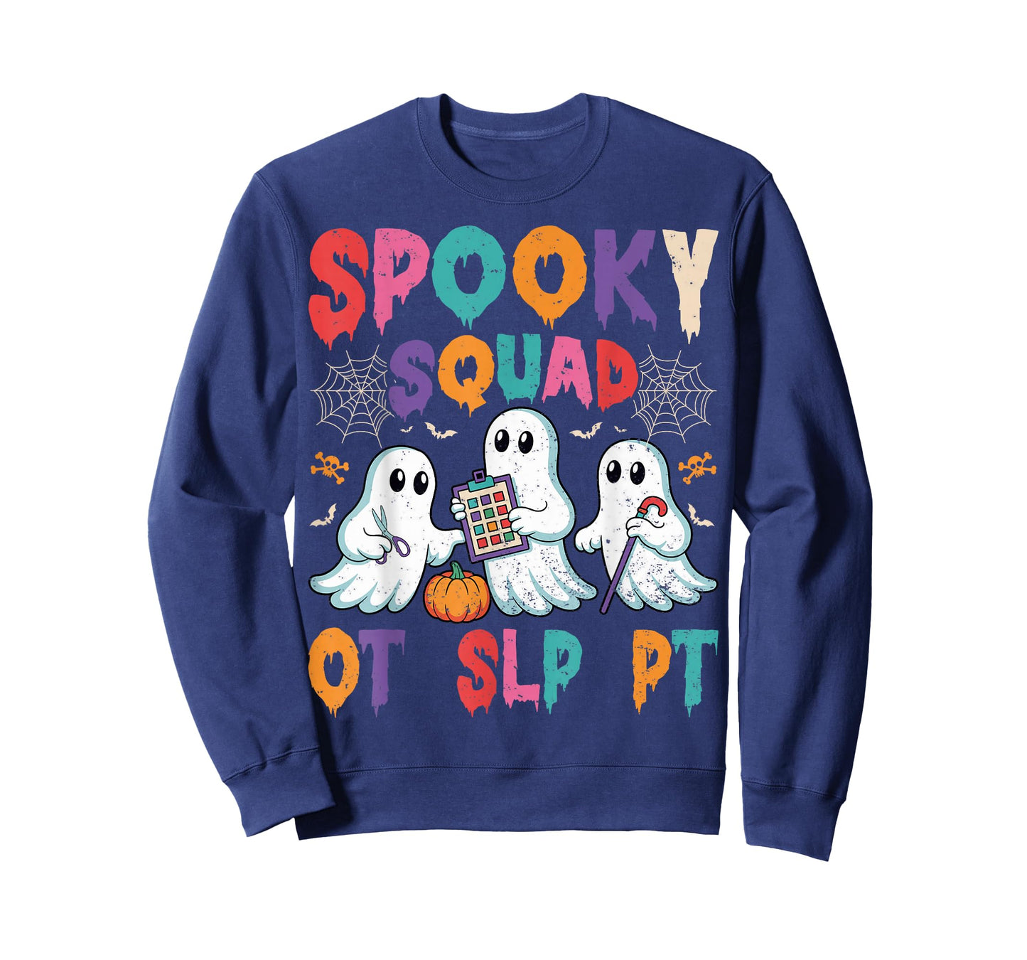 Halloween Spooky Squad SLP OT PT Ghost Occupational Therapy T-Shirt
