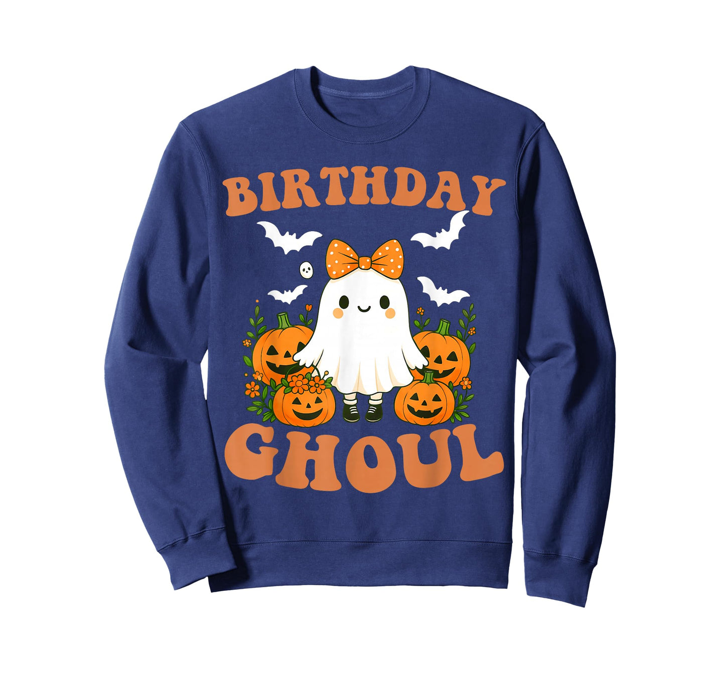 Birthday Ghoul Funny Spooky Ghost Halloween Birthday Girl T-Shirt