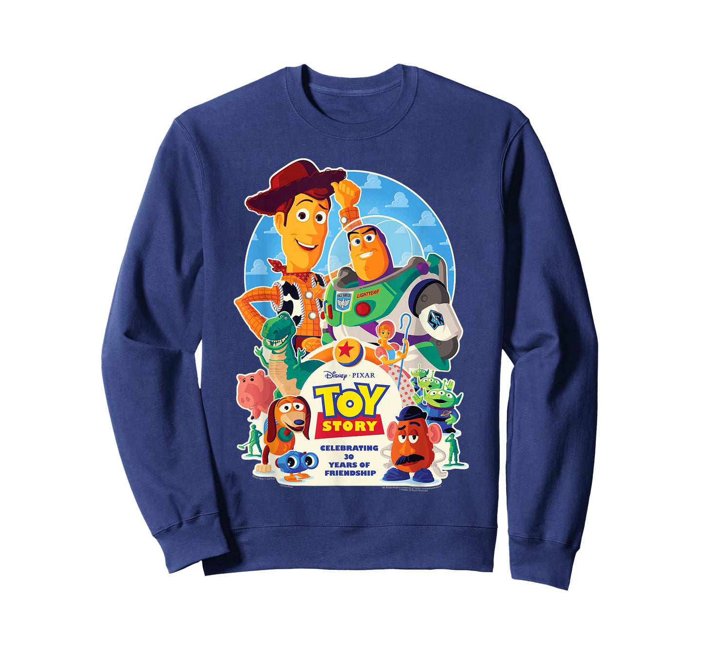 Disney & Pixar's Toy Story 30th Anniversary Official Poster T-Shirt
