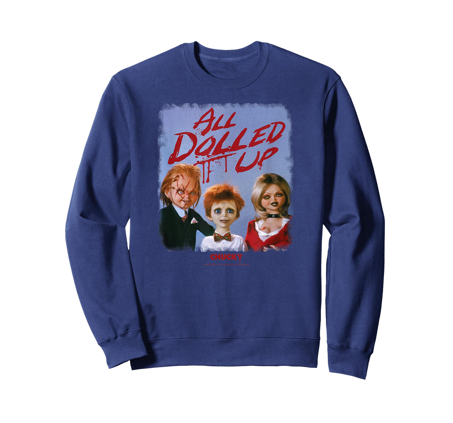 Chucky All Dolled Up Chucky Tiffany Glen T-Shirt