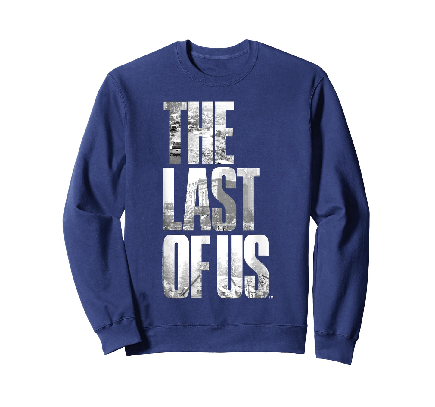 The Last of Us City View Logo Lettering Video Game T-Shirt