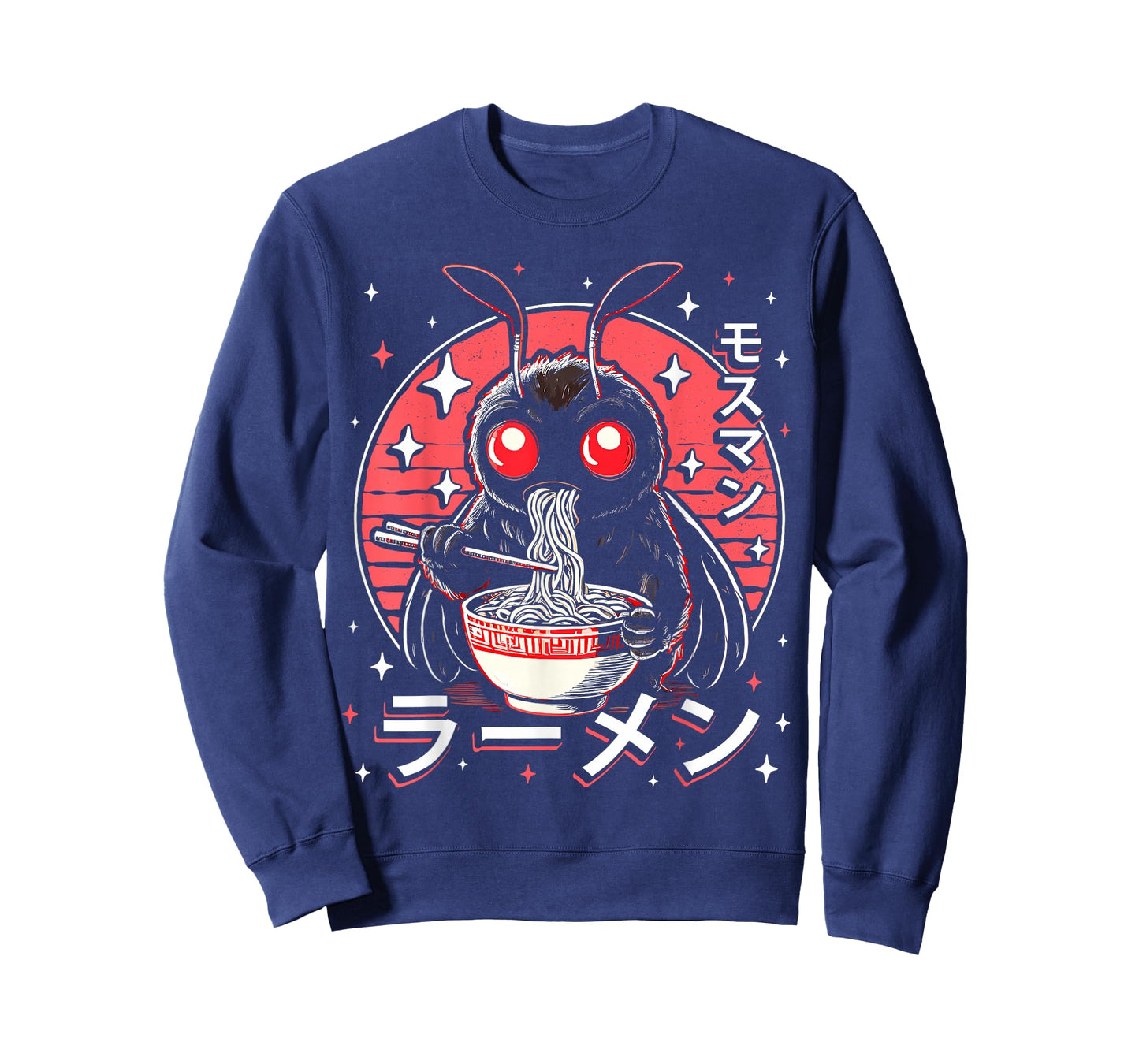 Kawaii Mothman Ramen Japanese Noodles Aesthetic Otaku Lover T-Shirt