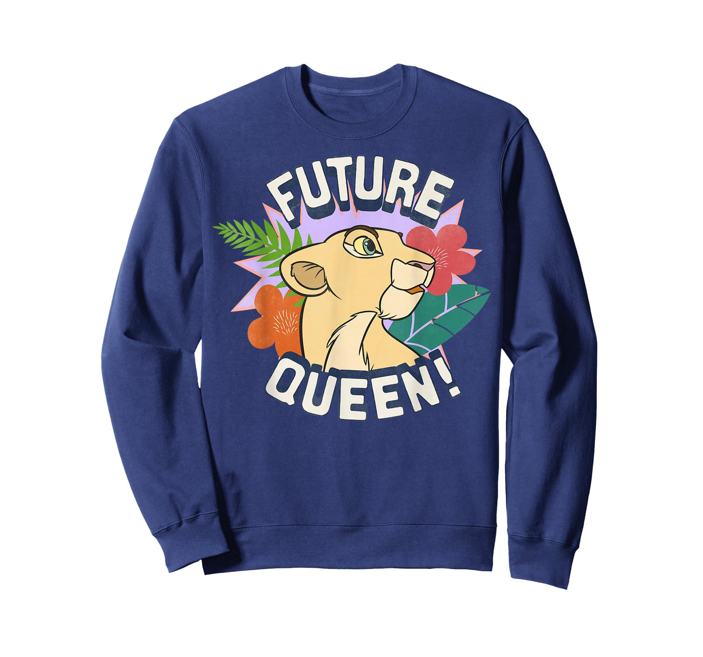 Disney Lion King Nala Future Queen Flowers Graphic T-Shirt T-Shirt