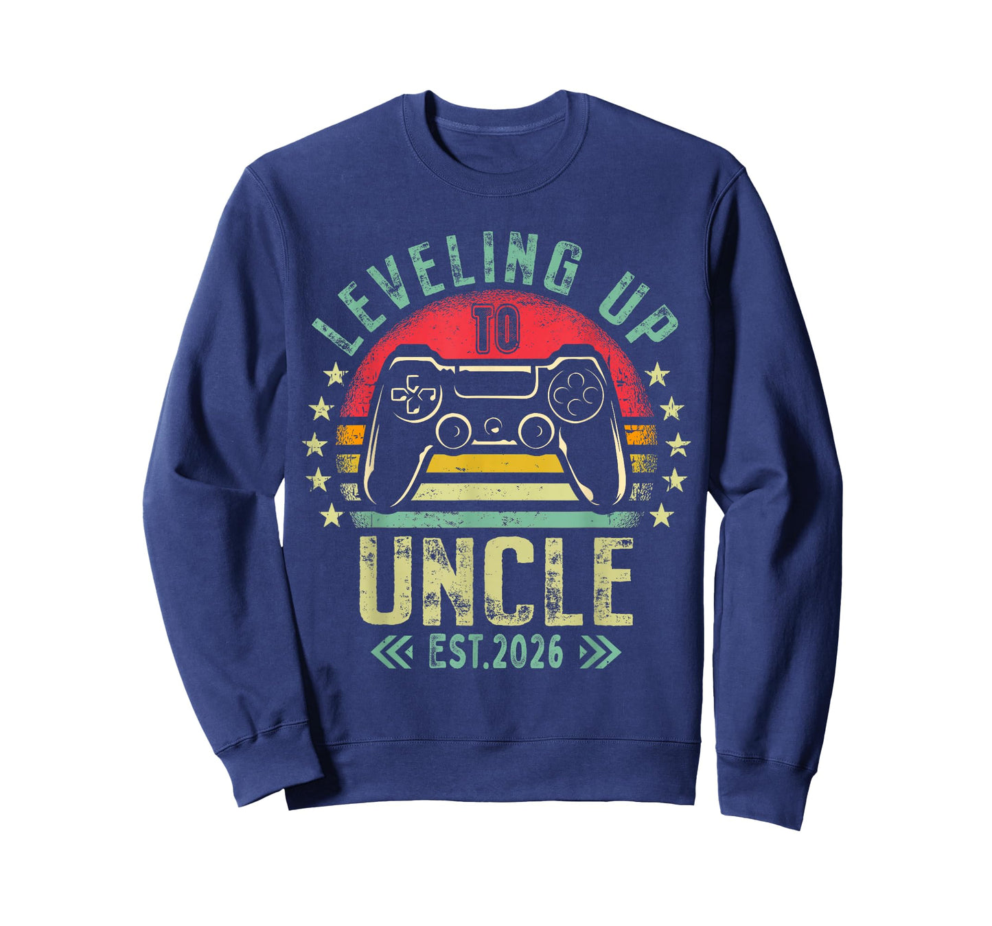 Leveling up to Uncle 2026 Funny Gamer Soon to Be Uncle T-Shirt