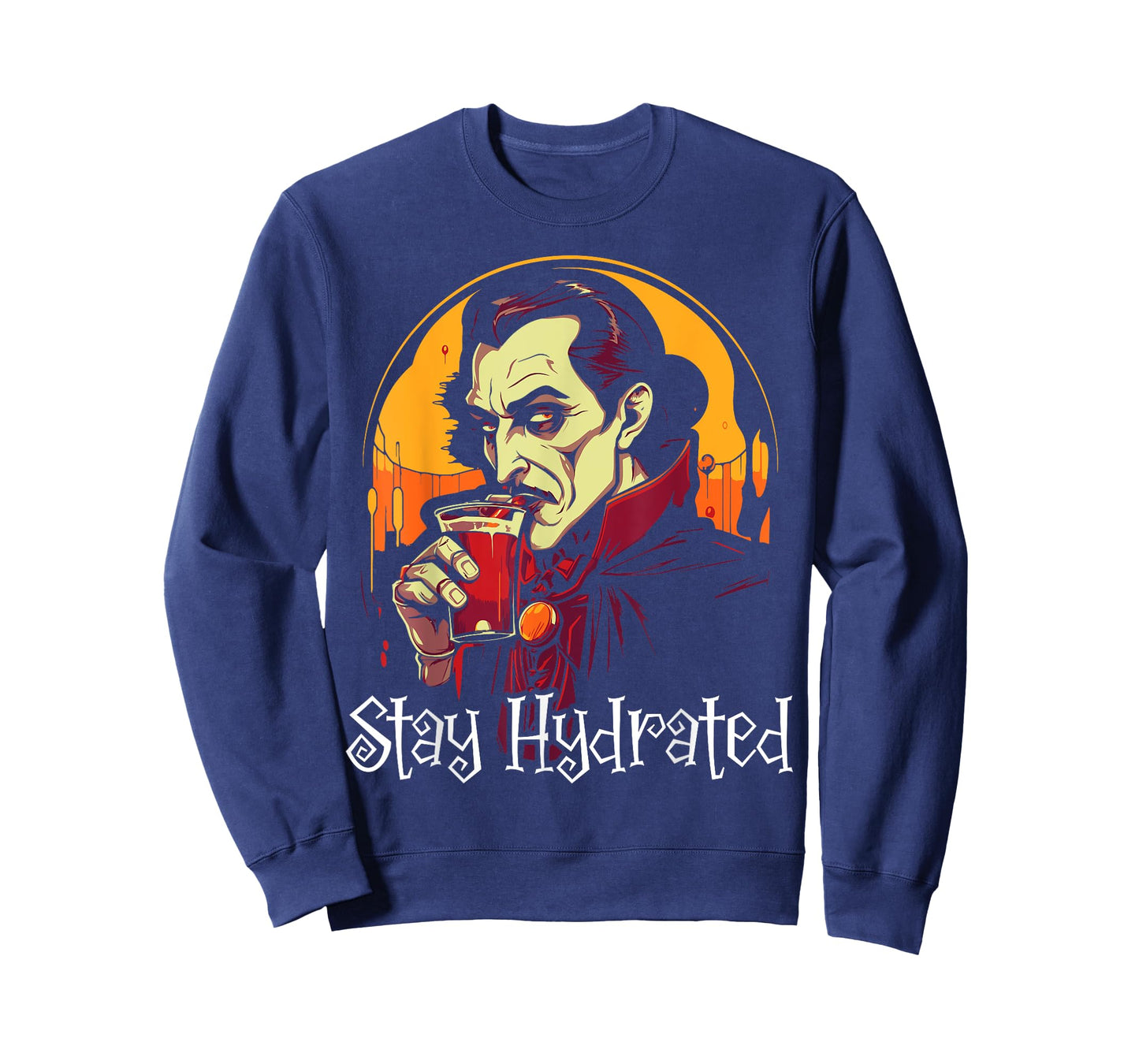 Dracula Halloween Scary Trick Or Treat Spooky Vampire T-Shirt