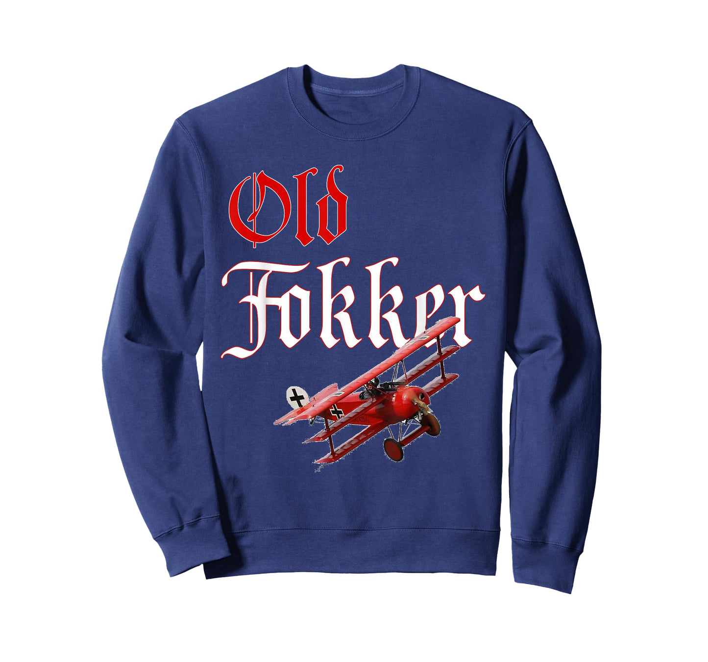 Old Fokker DR1 Triplane WW1 Fighter Plane Gift T-Shirt