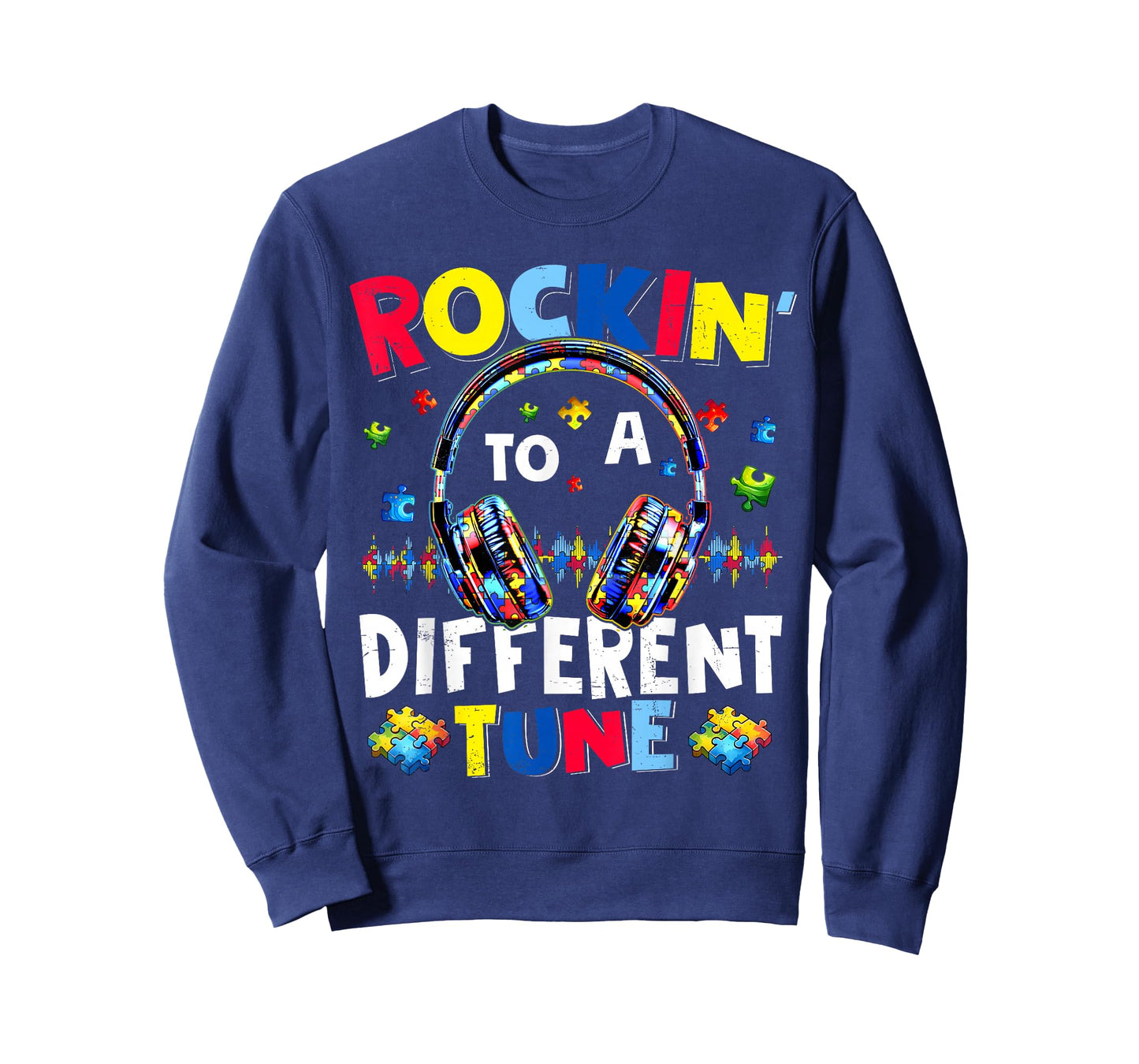 Rockin' To A Different Tune Autistic Autism Gamer Boys T-Shirt