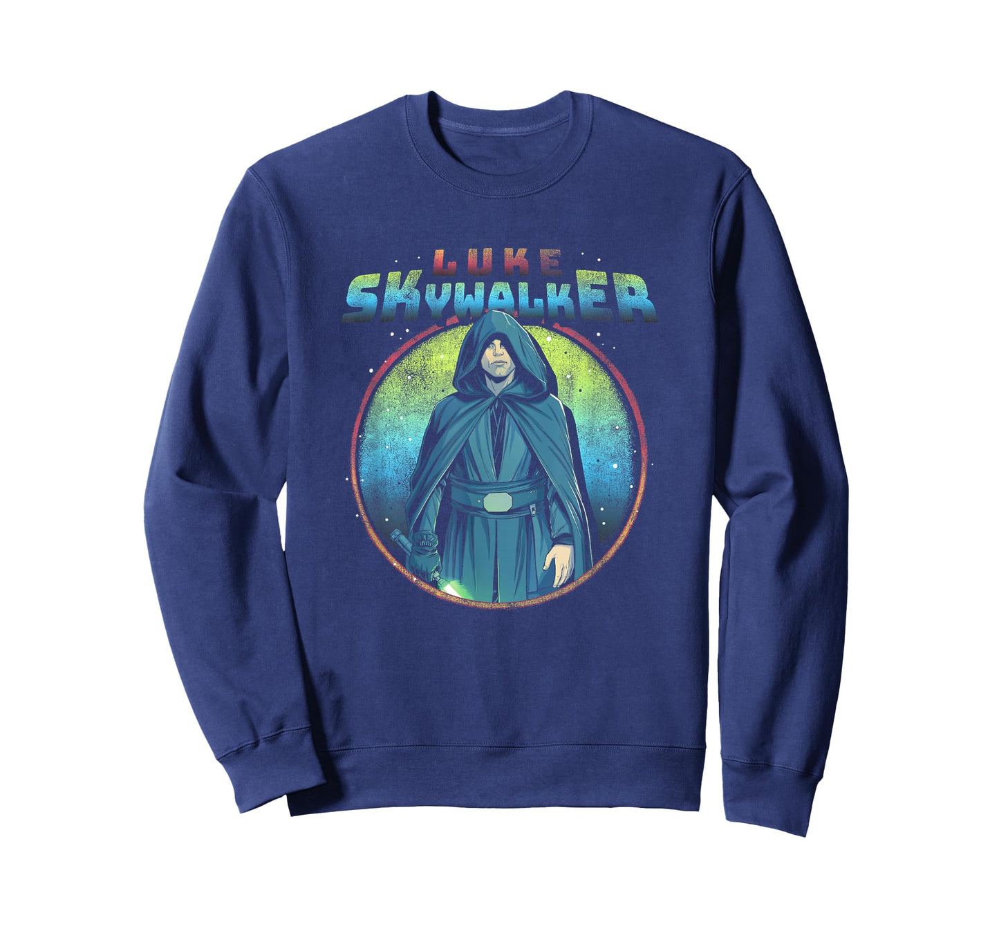 Star Wars: The Mandalorian Luke Skywalker Neon Circle T-Shirt