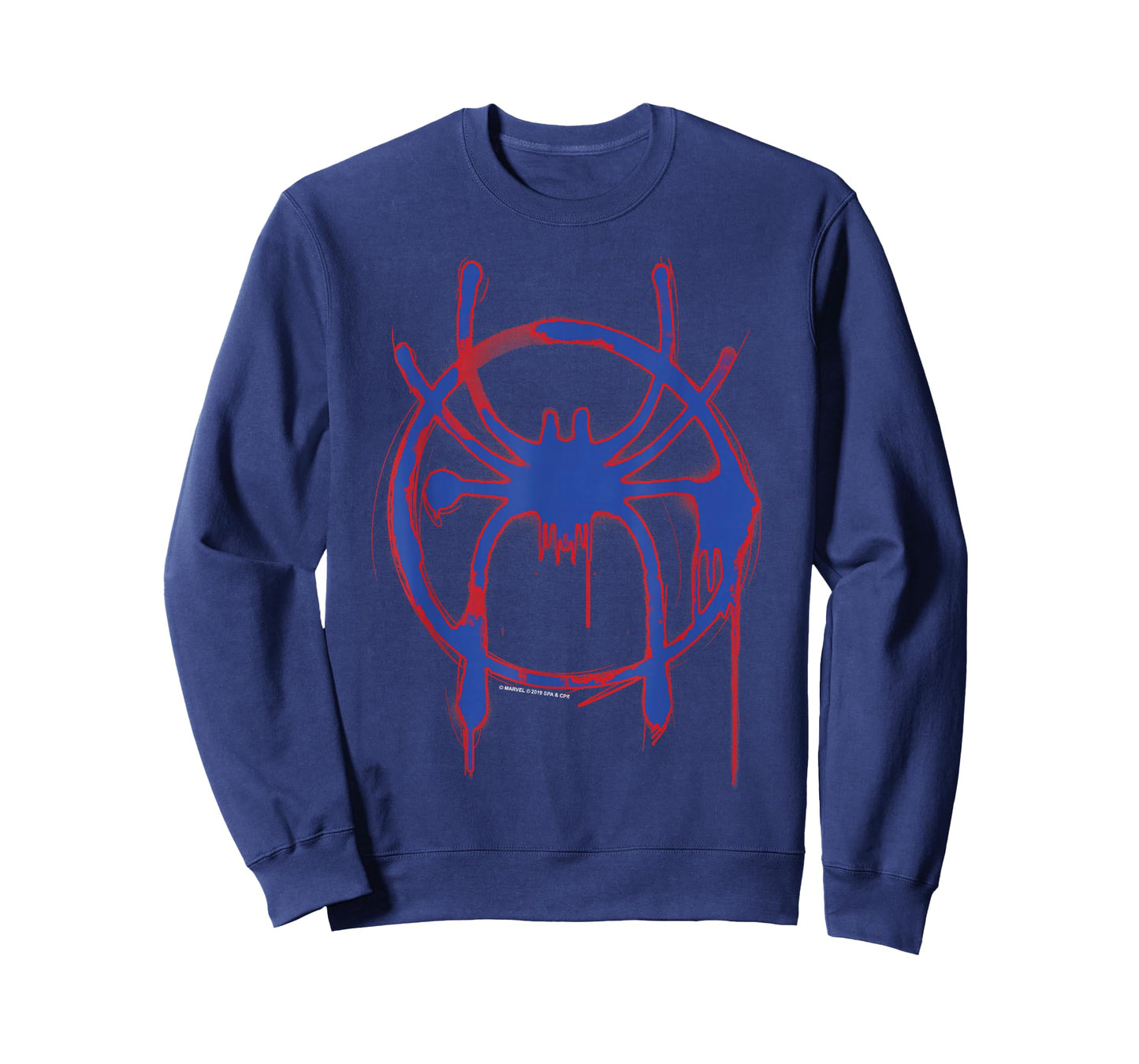 Marvel Into The Spider-Verse Spray Paint Logo T-Shirt